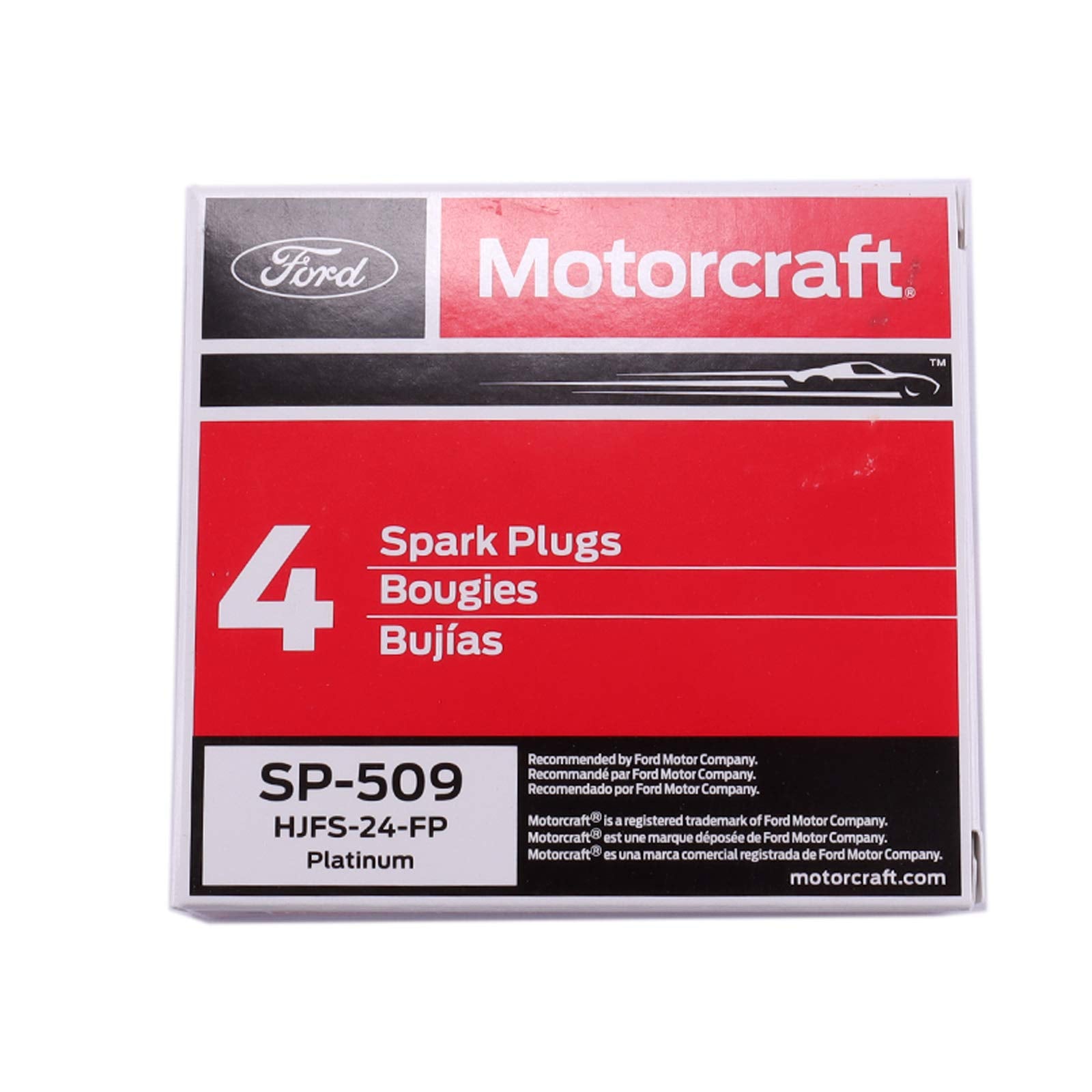 MAS Ignition Coils DG521 & Motorcraft SP-509 Spark Plugs for Ford Expedition, F-150, Super Duty, F-250, F-350, F-450, F-