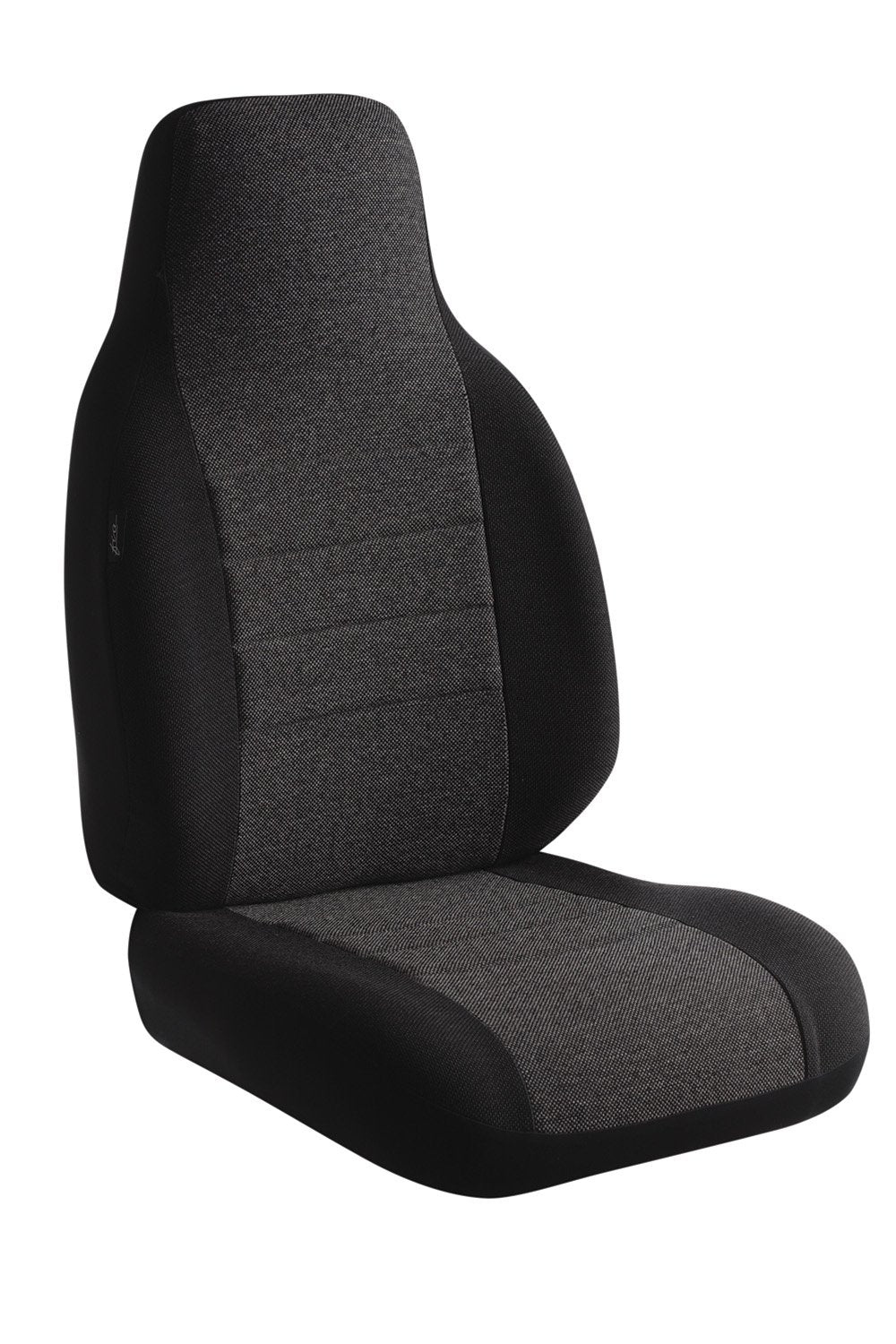 Fia OE38-37 Charc, Custom Fit Front Seat Cover, Split Seat 40/20/40 - Tweed (Charcoal)