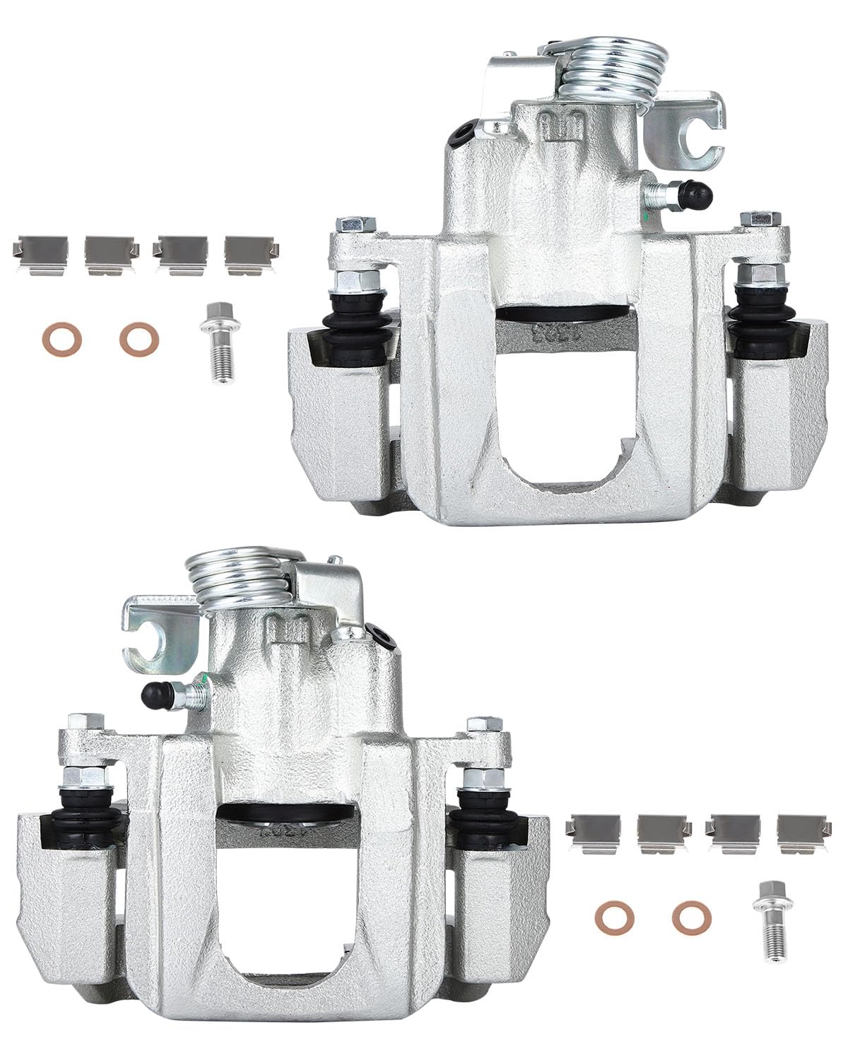 cciyu 18B5213 18B5212 Rear Left & Right Brake Calipers With Bracket For Ford For Flex 2009,For Lincoln For MKS 2009-2011