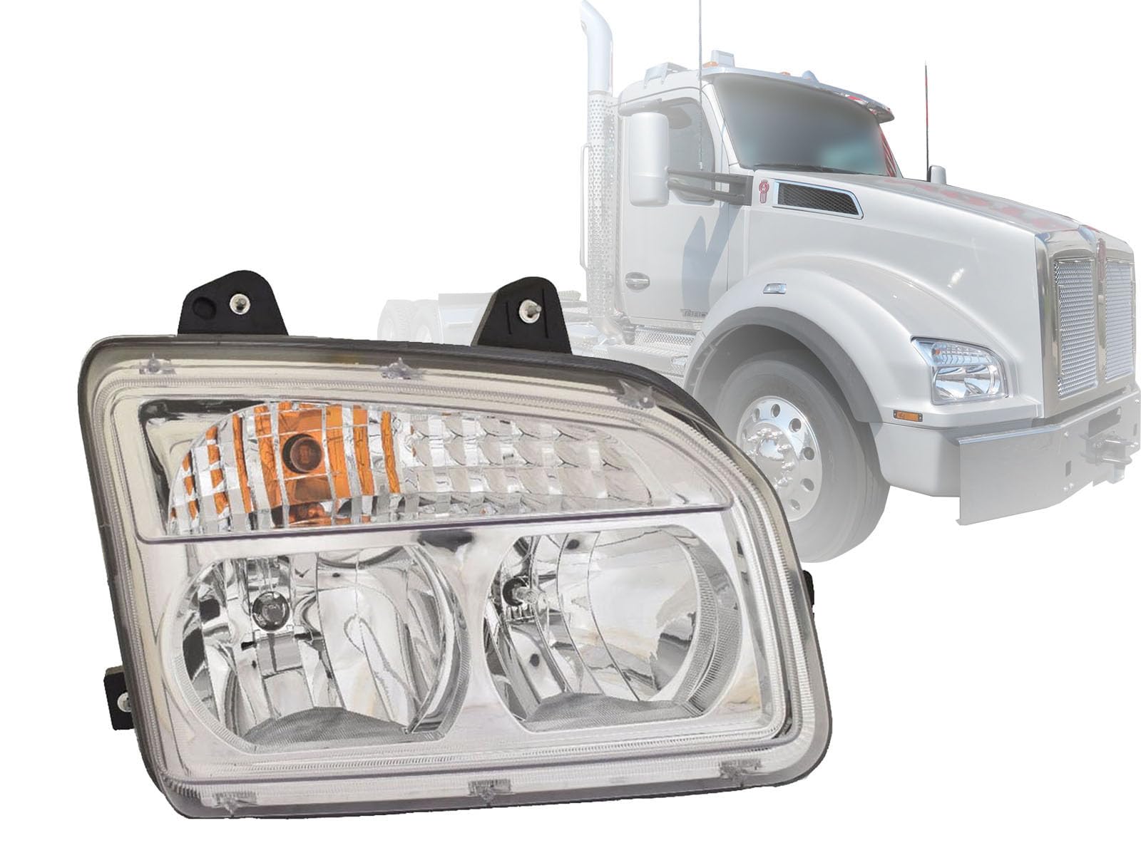 KAP Replacement Headlight Assembly for 2014-2024 T880 Passenger Right RH Side P546165100R