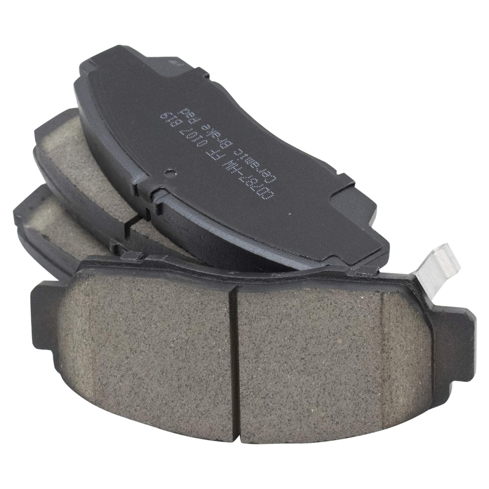 Trq Front And Rear Brake Pad & Rotor Kit Brake Pads Brake Rotor Ceramic Compatible With 1999-2003 Acura Tl