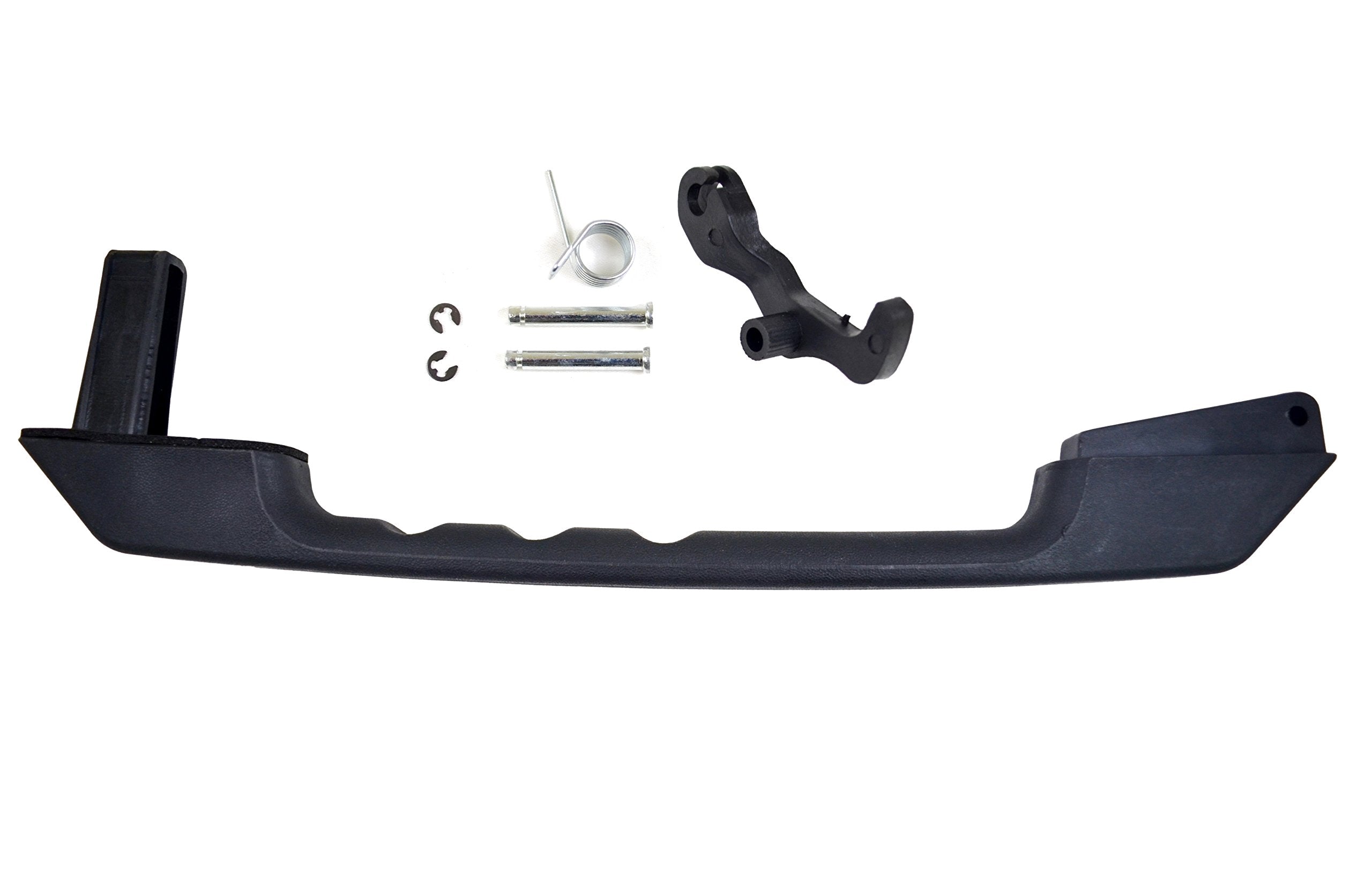 Pt Auto Warehouse Gm-3952A-Tl - Tailgate Door Handle Lever Only, Textured Black For 2003 2004 2005 Hummer H2