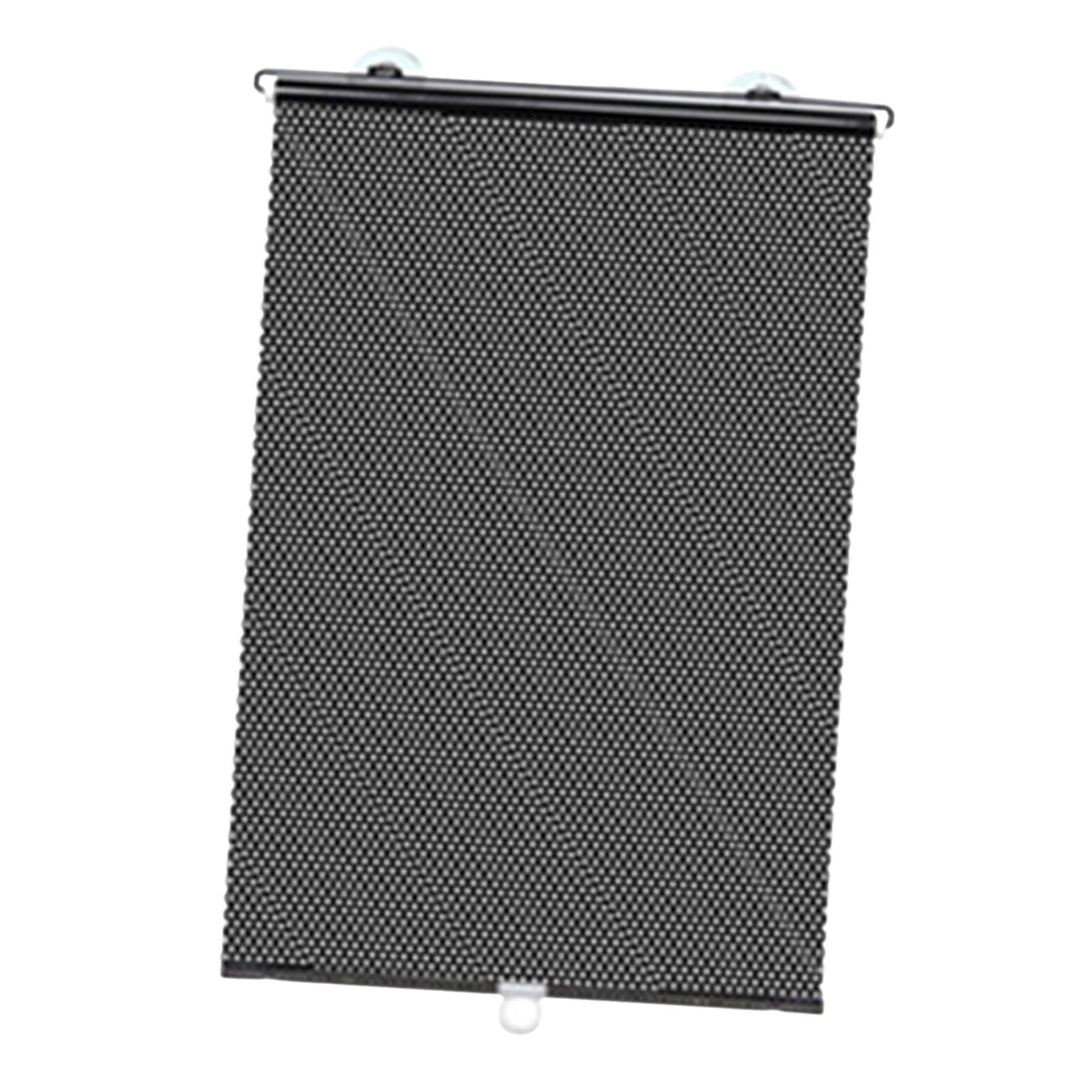 VELURA Car Retractable Window Sunshade Windshield Sun Shade Protector Visor Curtain 40cmx125cm|1 Car Window Shade| Automotive To
