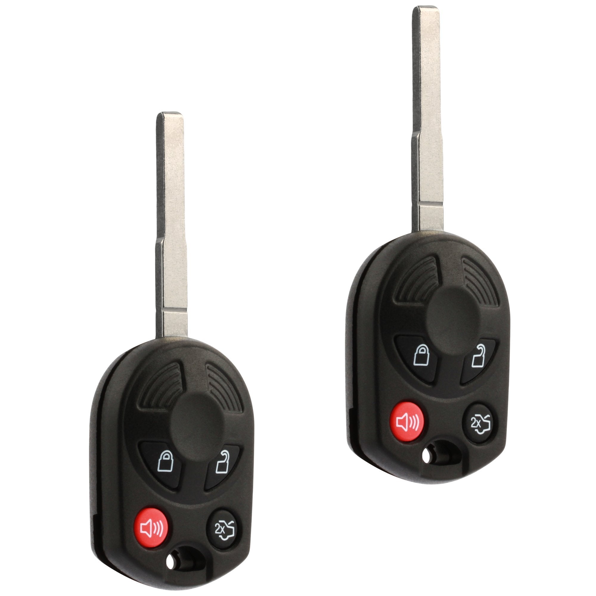 2 Key Fob Keyless Entry Remote Fits Ford Transit Focus Fiesta F150 F250 F350 Escape C-Max 2011-2016 High Security