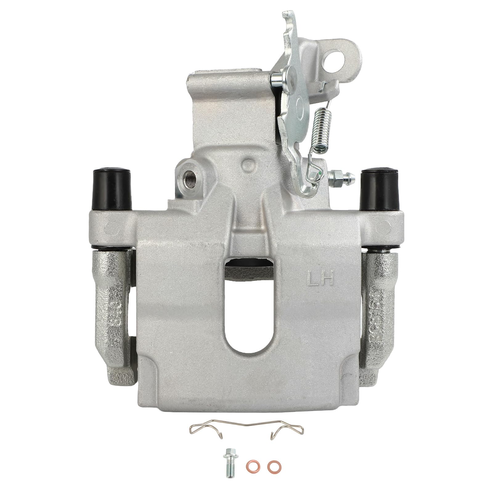 cciyu 19B3896 Rear Left Brake Caliper with Bracket Fit For Jaguar For S-Type 2005-2008,For Jaguar For Vanden Plas 2005-2009,For 