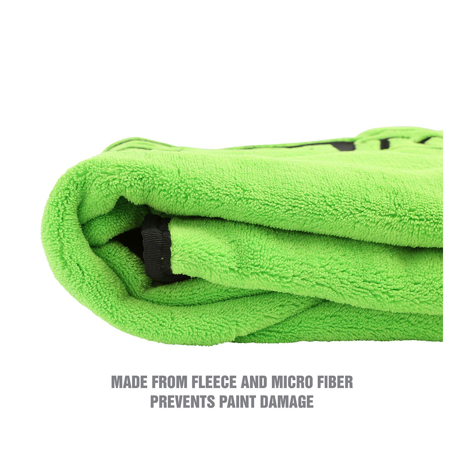 Oemtools 24899 Soft Fleece Fender Cover, Green Work Mat, Automotive Fender Protector, Padded Fender Cover Mechanic Accessories,
