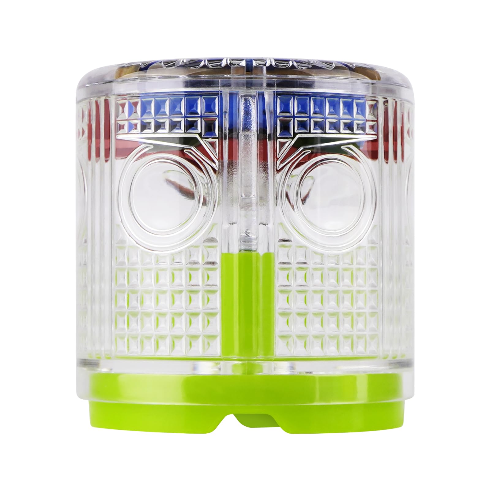 Aolyty Solar Strobe Warning Light Strong Magnetic Base Flashing Super Bright 360 Degree Automatically Turn On Waterproof for Con