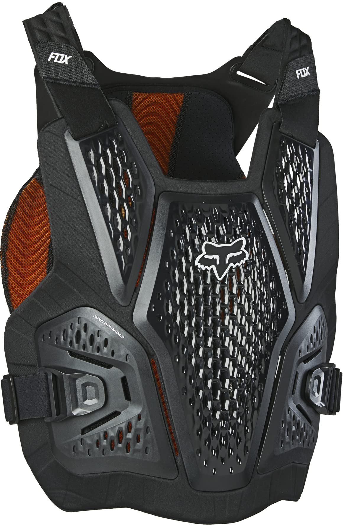 Fox Racing Raceframe Impact Sb Ce D3O Motocross Chest/Back Protector, Black, L/Xl