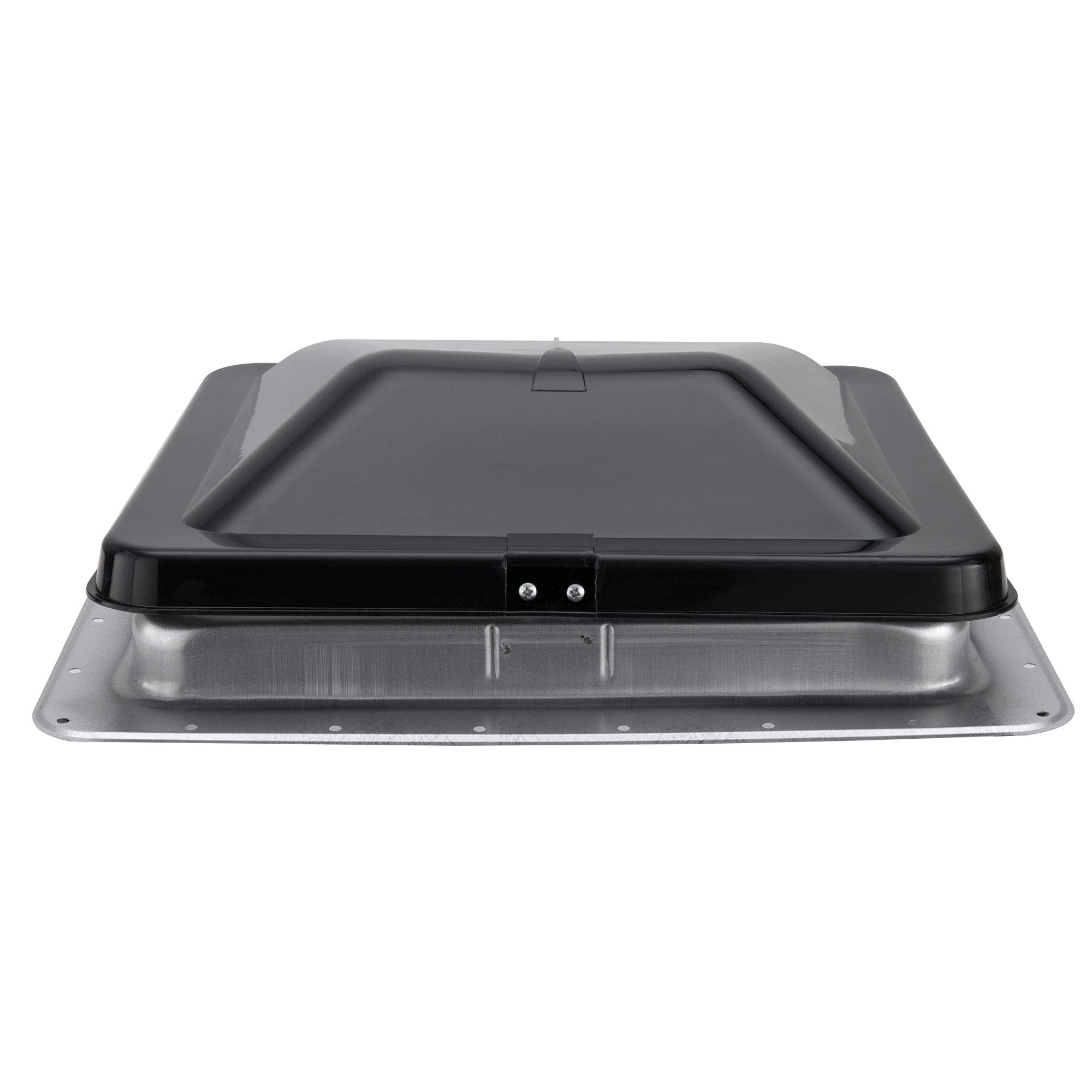 Hengs Industries 14'' Rv Roof Vent Kit W/Butyl Tape W/12 Volt Fan | Tinted | #74112-C | Rv Replacement Vent (2)
