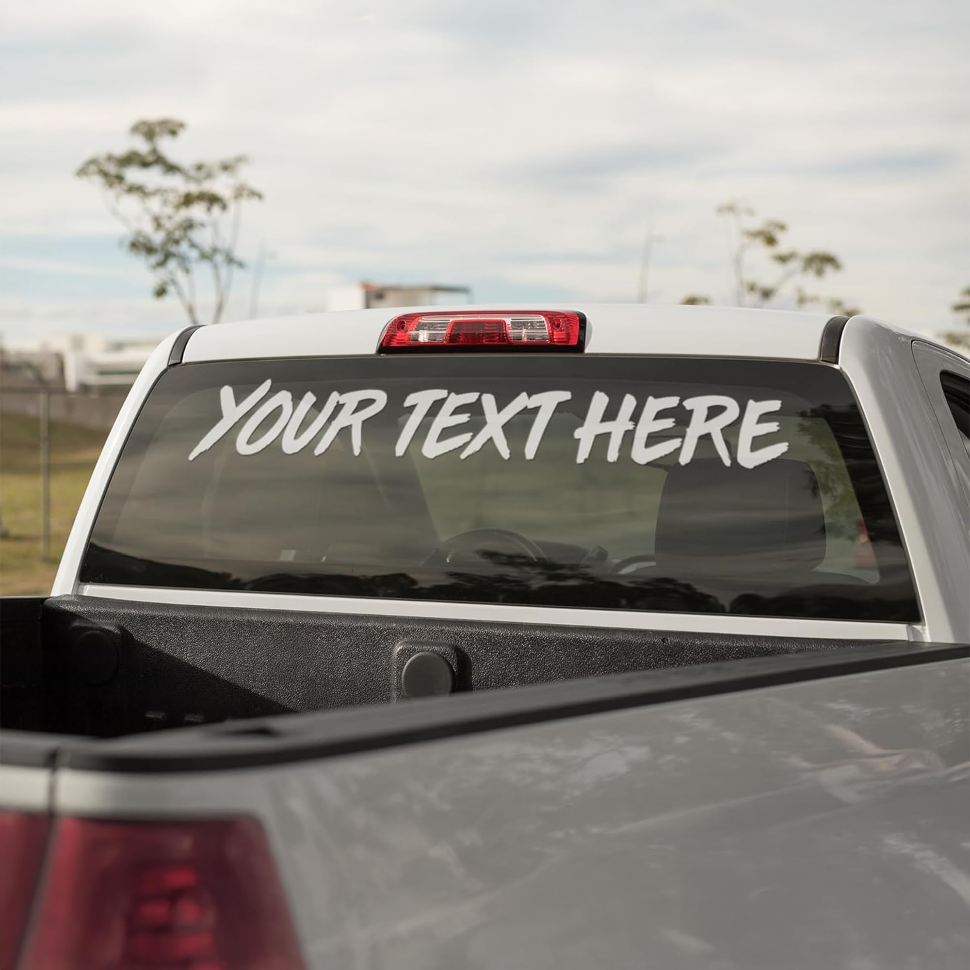 Vulgrco Custom Windshield Decal - Design Your Own Windshield Banner Or Custom Window Decals For Cars, Trucks, Suvs - Durable Vin