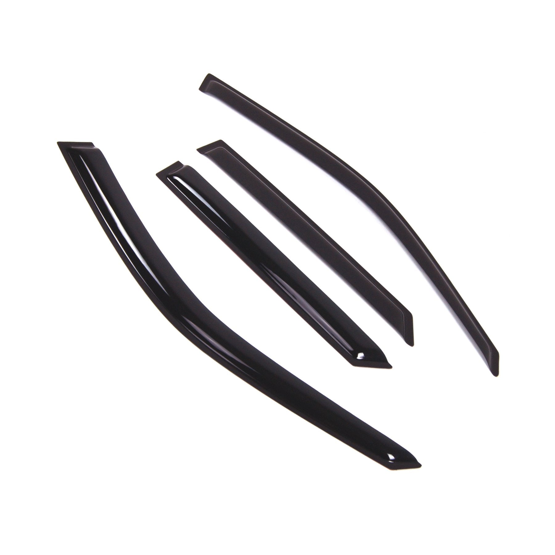 Car Window Rain Guard | Outside Mount Visors Auto Side Window Deflectors | Windows Visor Rain Shields Compatible With 2002-2005
