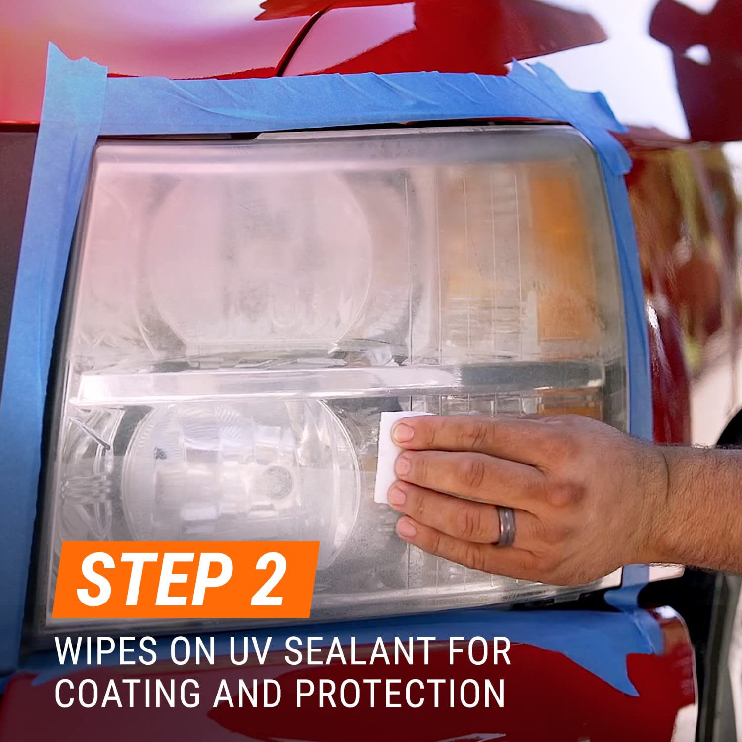 Armor All Headlight Cleaner Wipes - 6 Count, Ideal for Cars, Trucks & Motorcycles, Model 18514W