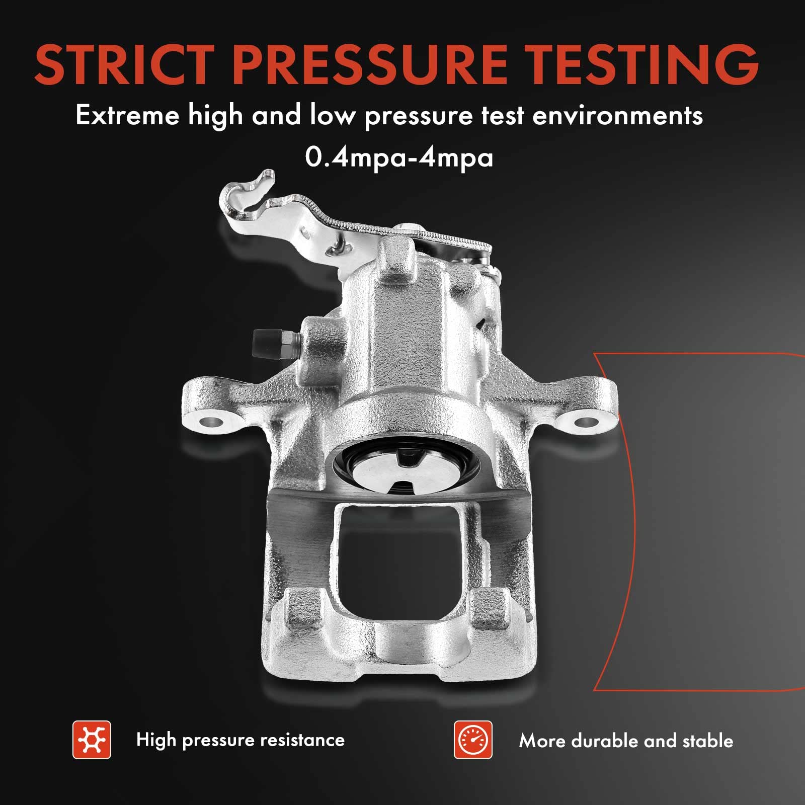 A-Premium Disc Brake Caliper Assembly Without Bracket Compatible with Select Mini Models - Cooper Countryman 2011-2016, Cooper P