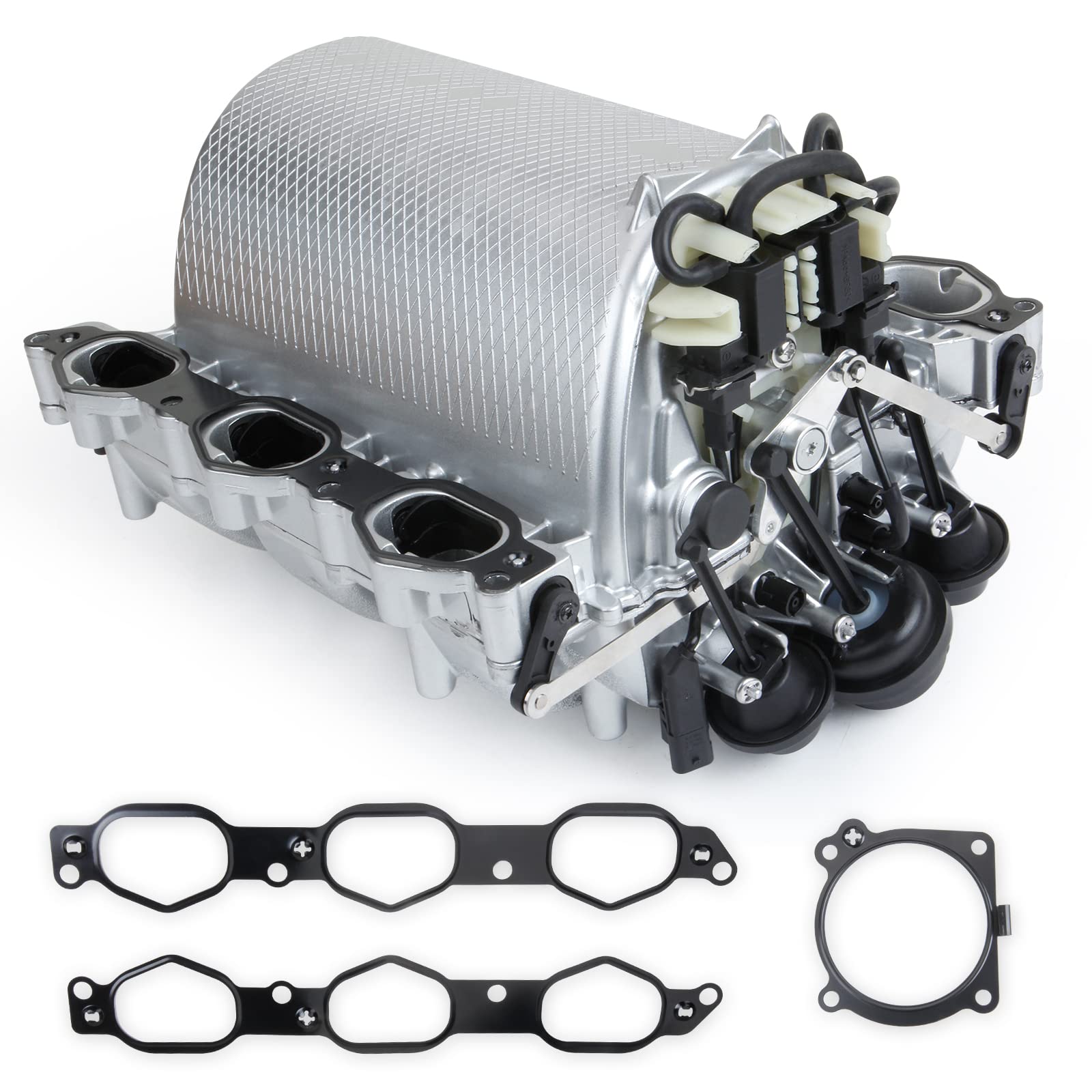 MITZONE Upgrade Intake Manifold with Gasket Compatible with 2006-2012 Mercedes C230 C300 C350 E350 E280 GLK350 ML450 S400 SLK300