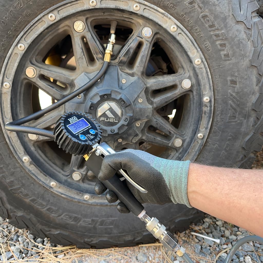 JACO Superior Products FlowPro 2.0 Digital Tire Inflator, 200 PSI, Alloy Steel, Model JSP-030