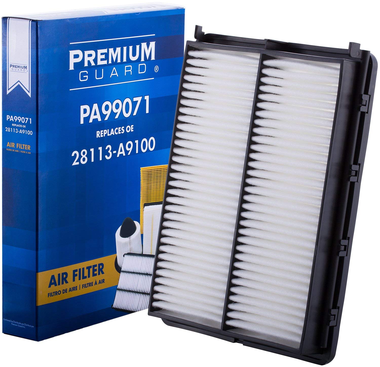 Premium Guard Air Filter Pa99071  Fits 2020-16 Kia Sorento, 2023-20 Telluride, 2021-15 Sedona, 2018-17 Hyundai Santa Fe Sport, 2