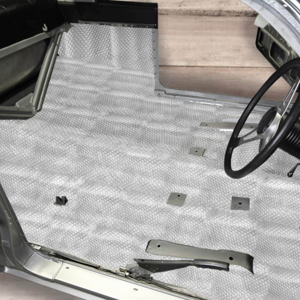 Pyle Premium Car Insulation Audio Sound Deadening Material , Foam Self-Adhesive And Automotive Dampening Mat, 36 Sqft (Pnvbd3621