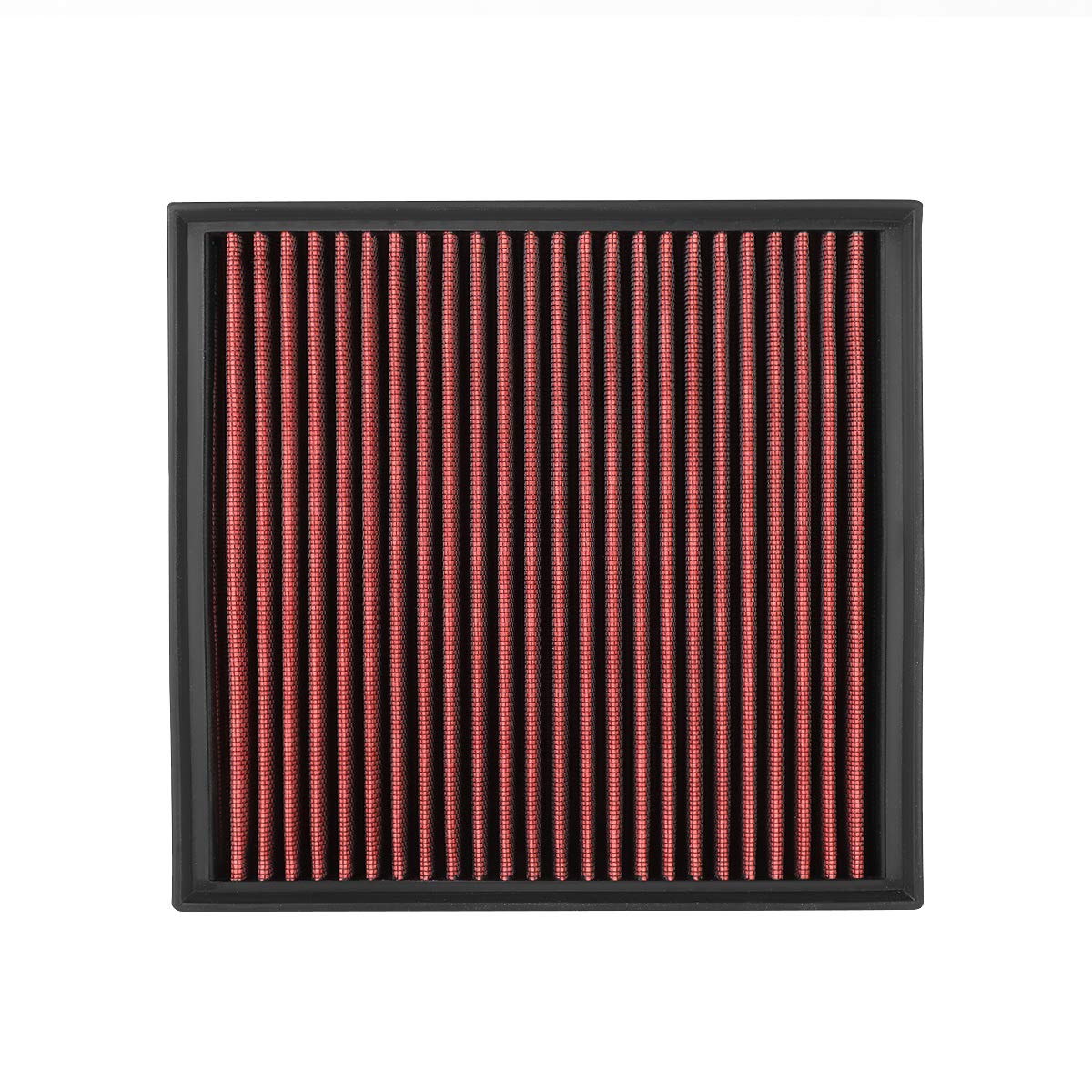 Dna Motoring Afpn-194-Rd Clean Air Washable Drop In Panel Air Filter Enhance Engine Performance [Compatible With 08-09 Allure/La
