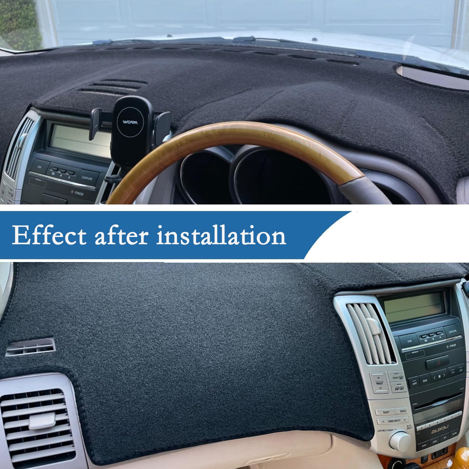 Dashboard Cover Mat for 2014-2021 Tundra Accessories Dash Cover Dash Mat Sunshade Glare UV Rays Protector