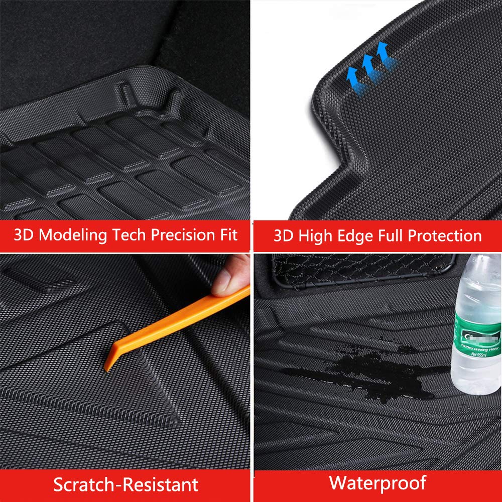 Crv Cargo Liner - Compatible With 2017-2022 Honda Cr-V Model,Not For Subwoofer/2018 Crv Touring/2020 2021 2022 Crv Hybrid,All-We