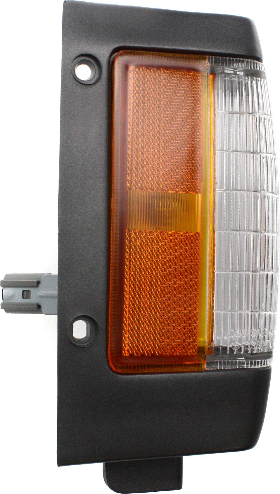 Garage-Pro Corner Light For Nissan Pickup 1990-1992 Rh Assembly With Black Trim
