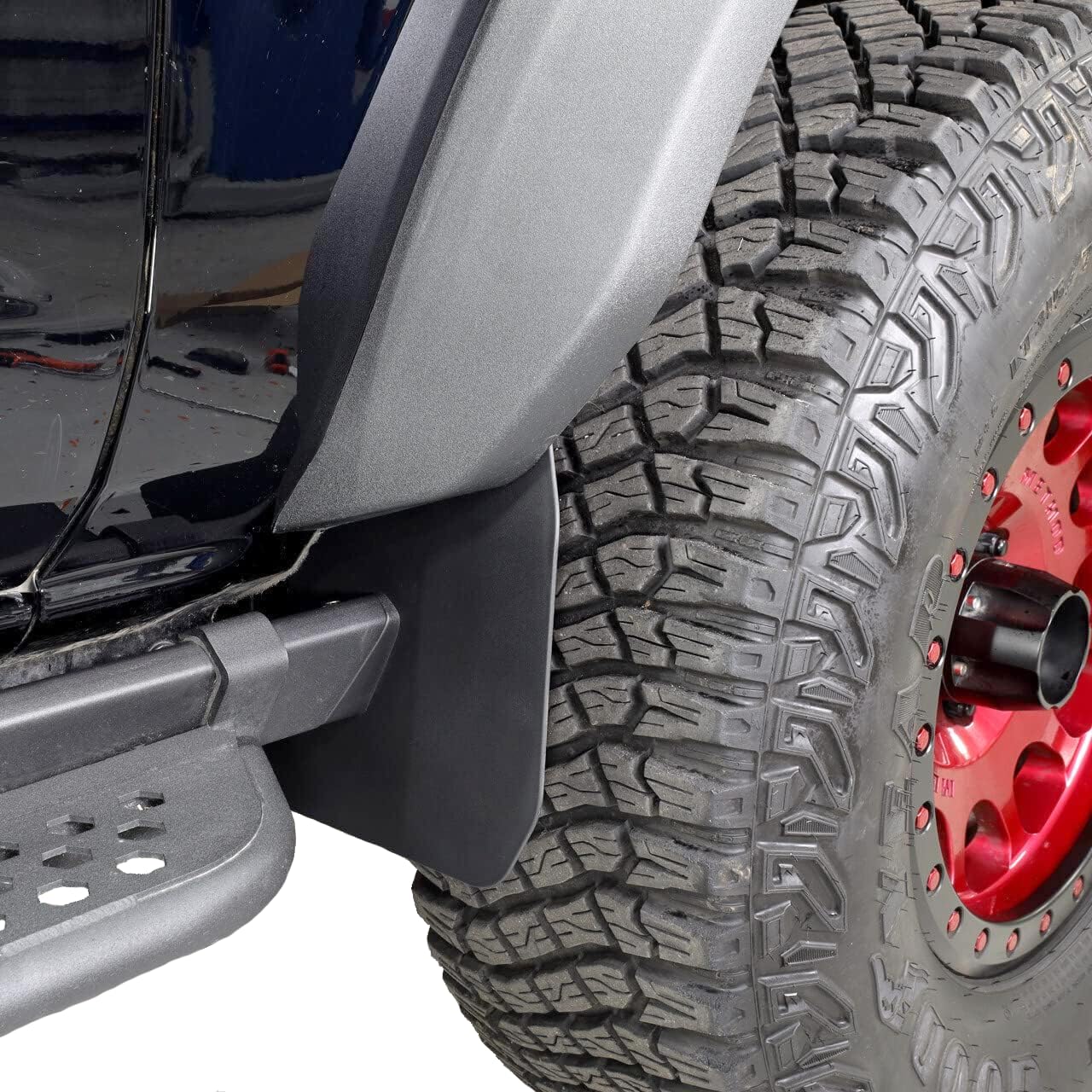Iag I-Line Rock Rail Side Mini Mud Flap (2Pc) For Ford Bronco 2021+ 2/4 Door (Requires Oem Rockrails, Not Compatible With Hoop Step Rock Rail Option)