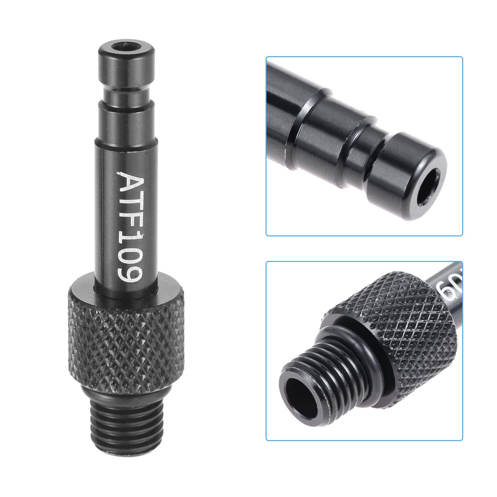HZ-MONSTAR ATF Fill Adapter for Mercedes Benz 722.9 - Aluminum, Model ATF109, Automatic Transmission Fluid Filling Tool