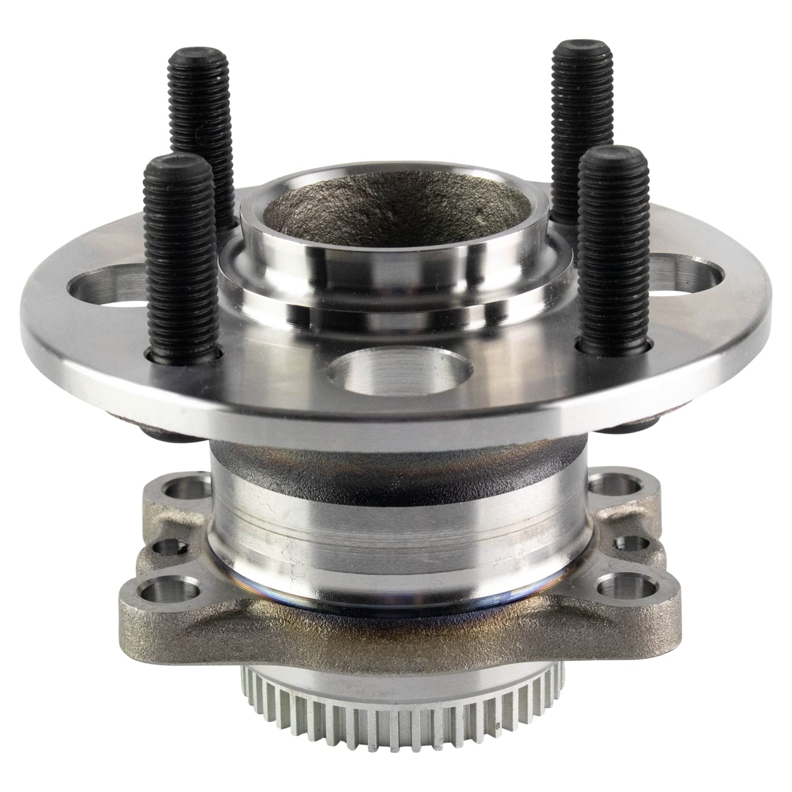 Trq Rear Wheel Hub Bearings Assembly Set Compatible With 2012-2017 Hyundai Accent Kia Rio