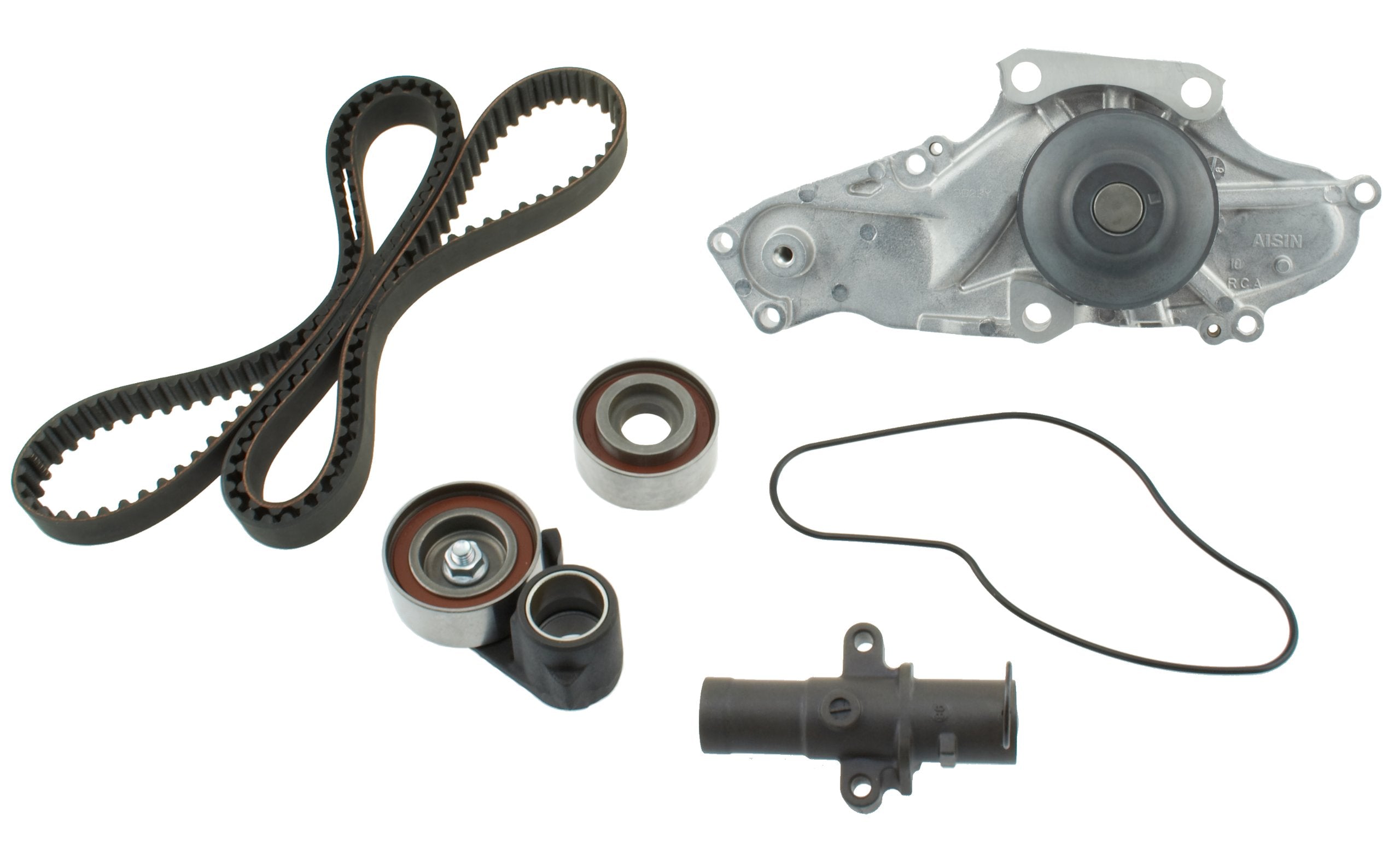 AISIN TKH-002 Engine Timing Belt Kit with Water Pump - Compatible with Select Acura MDX, RDX, RL, RLX, TL, TLX, TSX, ZDX Honda A