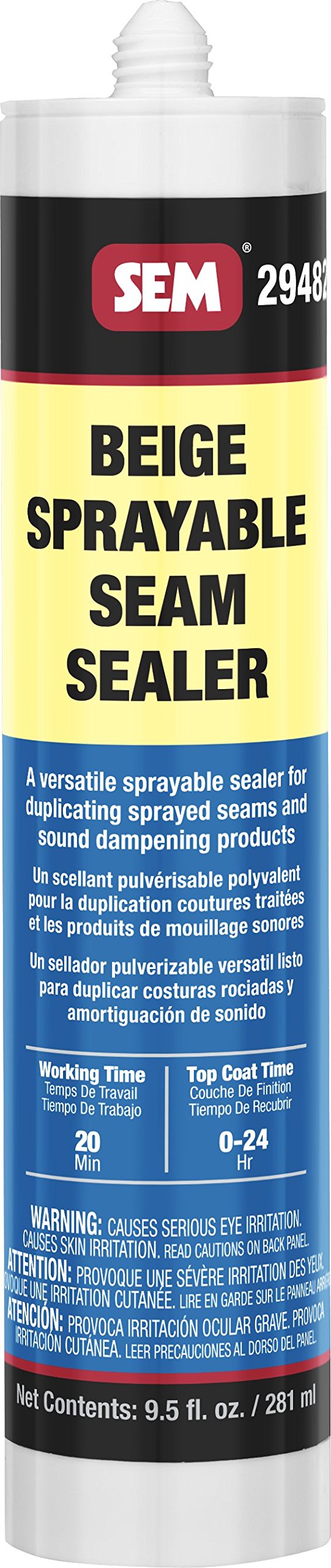 Sprayable 1K Seam Sealer - Beige