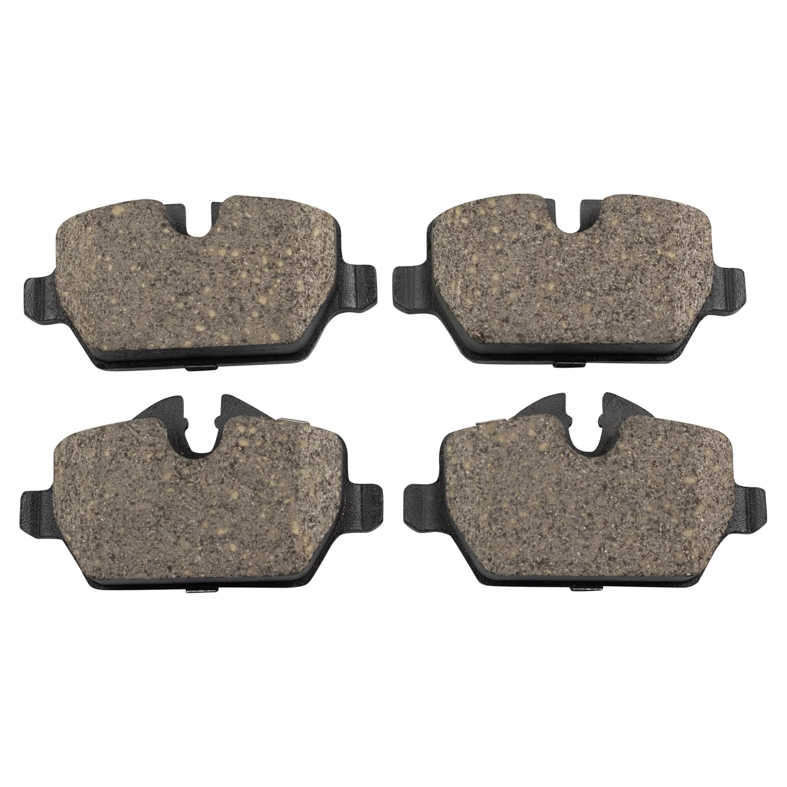 TRQ Rear Brake Pads Ceramic Compatible with 2011-2018 Mini Cooper Countryman 2013-2016 Cooper Paceman
