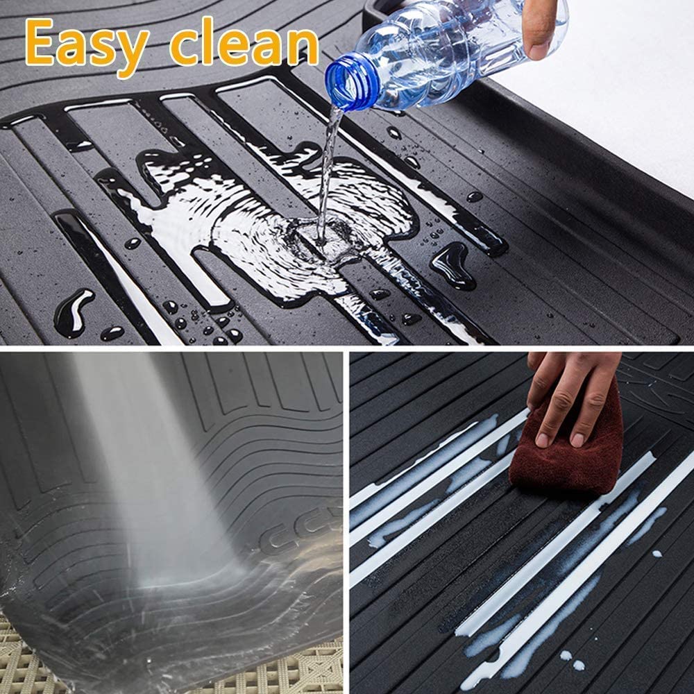 Corolla Cargo Mat - Compatible With 2014-2019 Toyota Corolla,All Weather Tech Rear Cargo Liners Trunk Tray Floor Mats,3D Waterpr