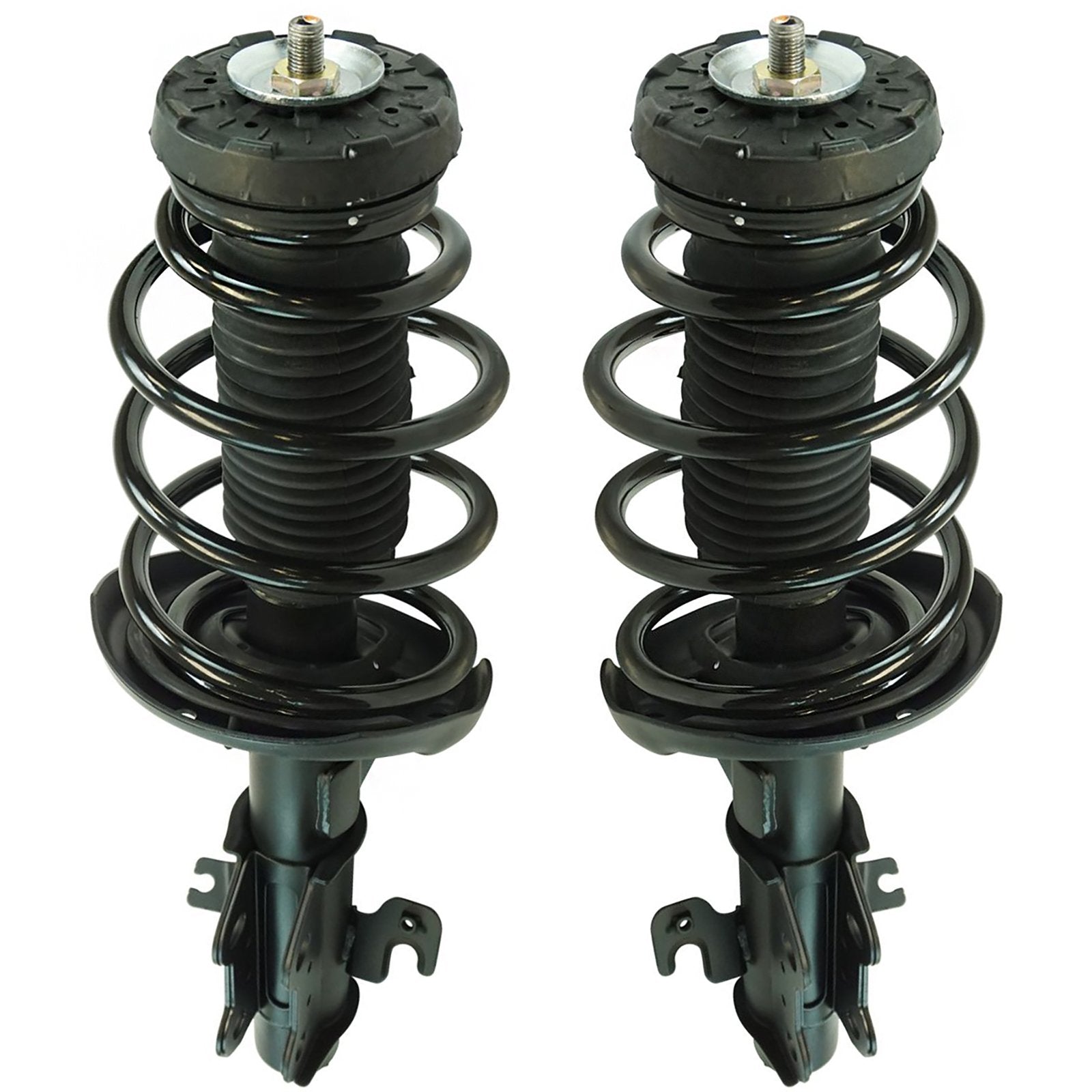 Trq Front Strut & Coil Spring Assembly Set Driver & Passenger Sides Compatible With 10-12 Chevrolet Camaro