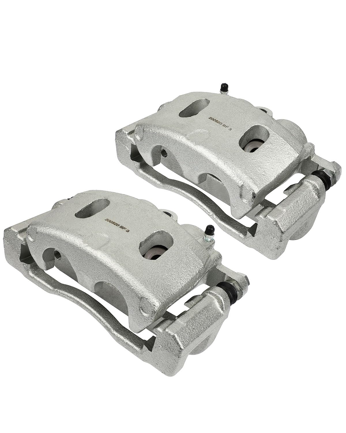 cciyu Front Left + Right Brake Calipers With Bracket 18B4919 18B4918 For Cadillac 2008-2016 For Chevrolet 2007-2017 For GMC 2007