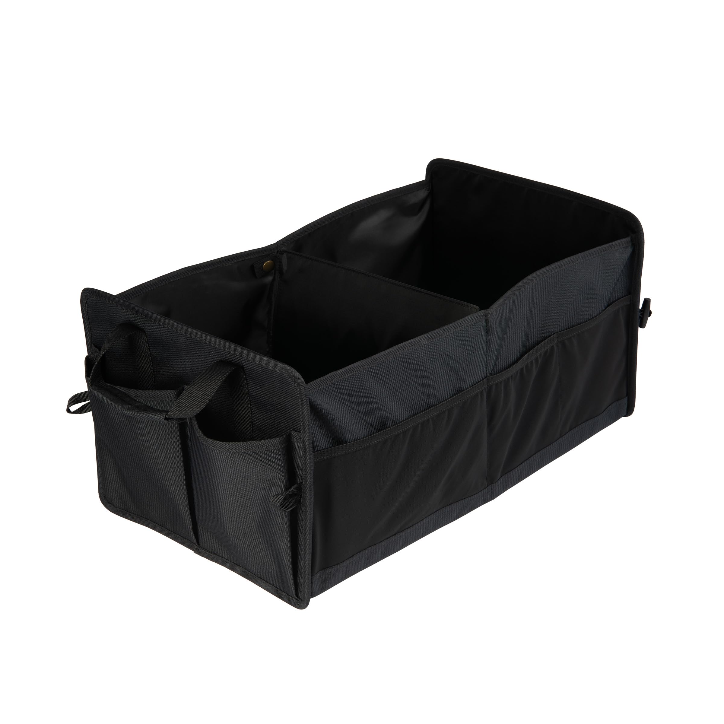 Carhartt Cargo Trunk Organizer - Portable Accessory Storage for Cars, SUVs, and Trucks, Black, One Size, 600 Denier Polyester
