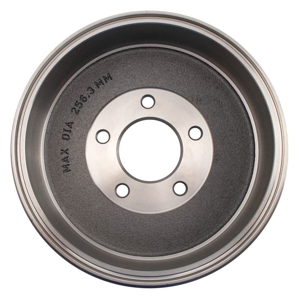 Trq Rear Brake Drum Pair Set Compatible With 2007-2012 Ford Escape / 2007-2011 Mercury Mariner / 2008-2011 Mazda Tribute