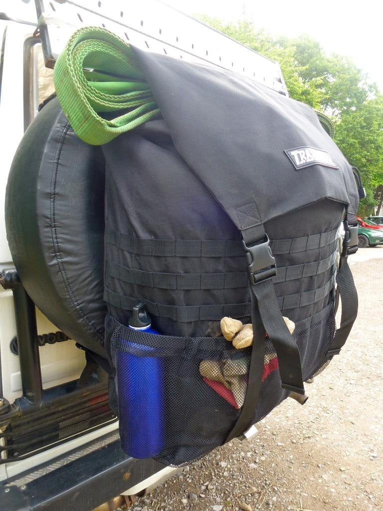 Trasharoo Spare Tire Trash Bag Black