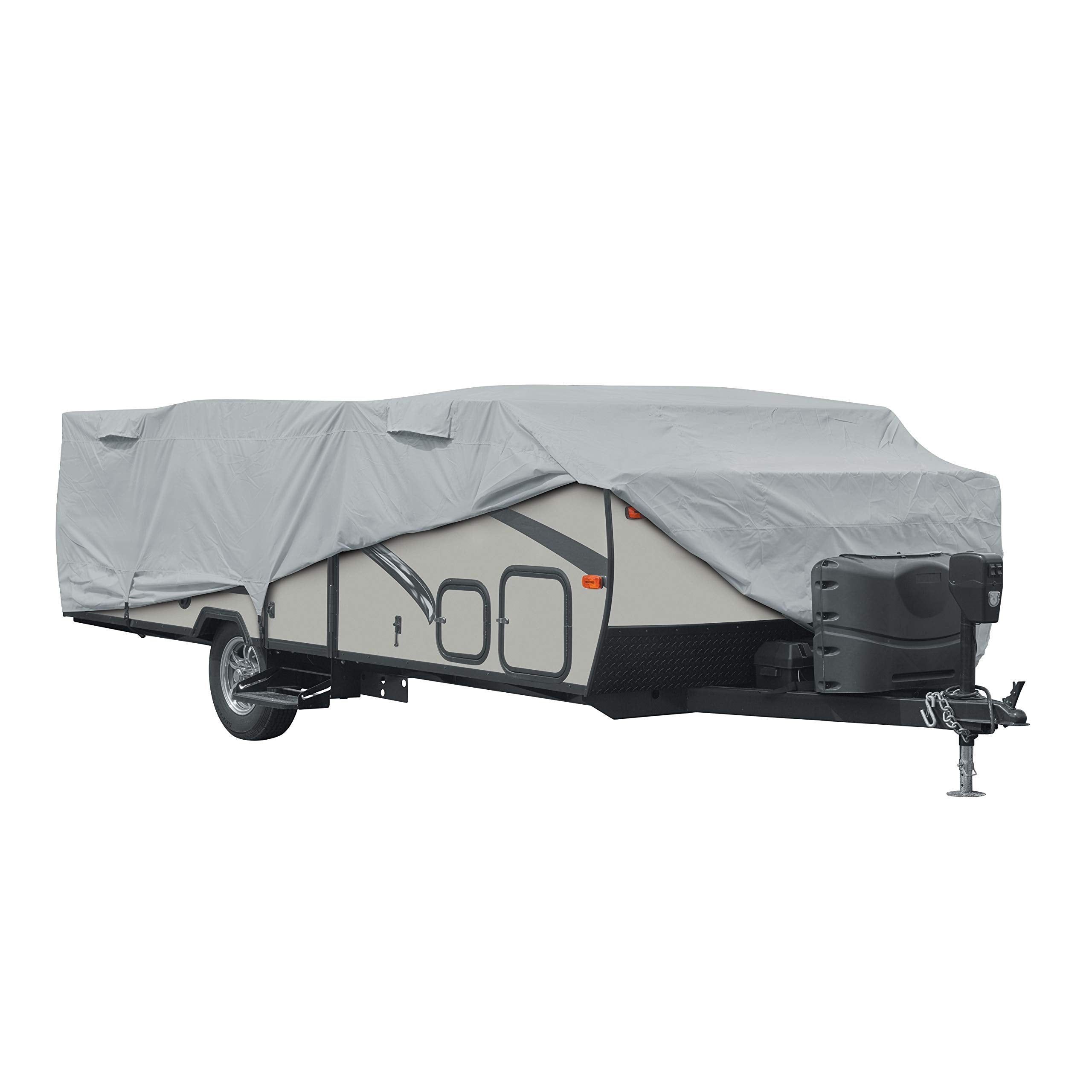 Classic Accessories Over Drive PermaPRO Folding Camping Trailer Cover, Fits 810L, Camper RV Cover, Customizable Fit, WaterRe