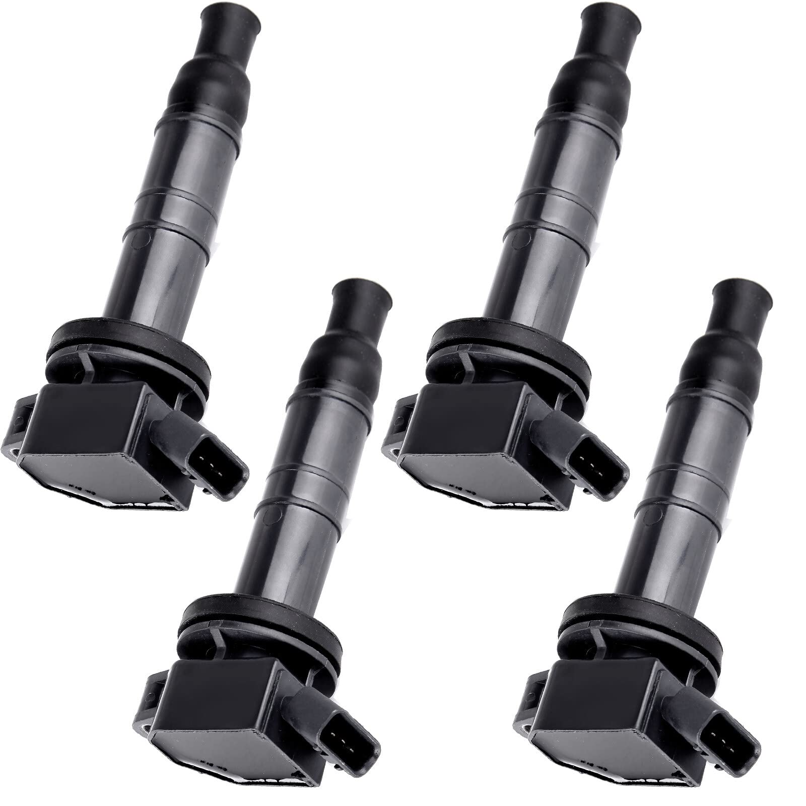 ECCPP Set of 4 Ignition Coil UF333,for Toyota for Camry &for Corolla for Solara for Highlander RAV4 for Scion xB tC L4 2.0L 2.4L