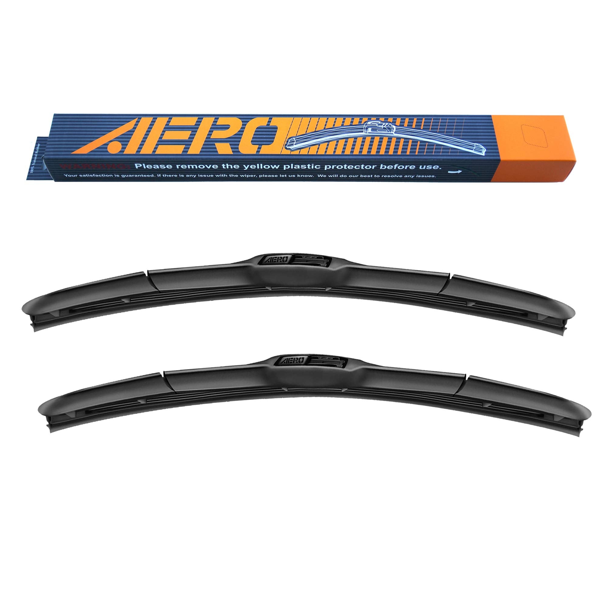 Aero Hybrid 22'' + 18'' Premium Quality All-Season Windshield Wiper Blades (Set Of 2)