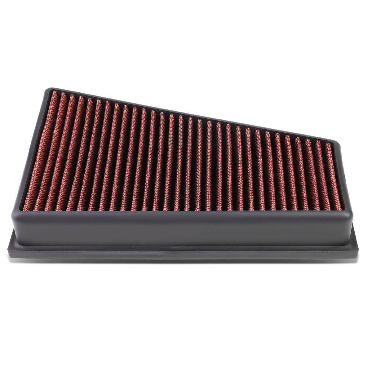 Dna Motoring Afpn-120-Rd Washable Drop In Panel Air Filter [Compatible With 13-17 A180 A200 Cla200 A250 B250 Cla250 / 12-15 B180