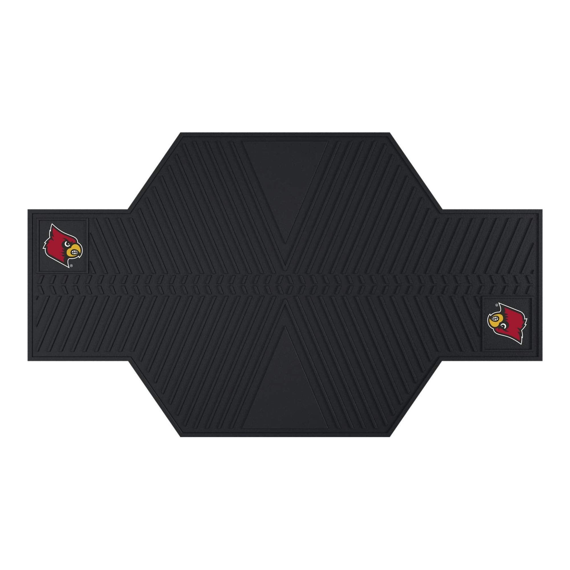 FANMATS 15235 Louisville Cardinals Motorcycle Mat