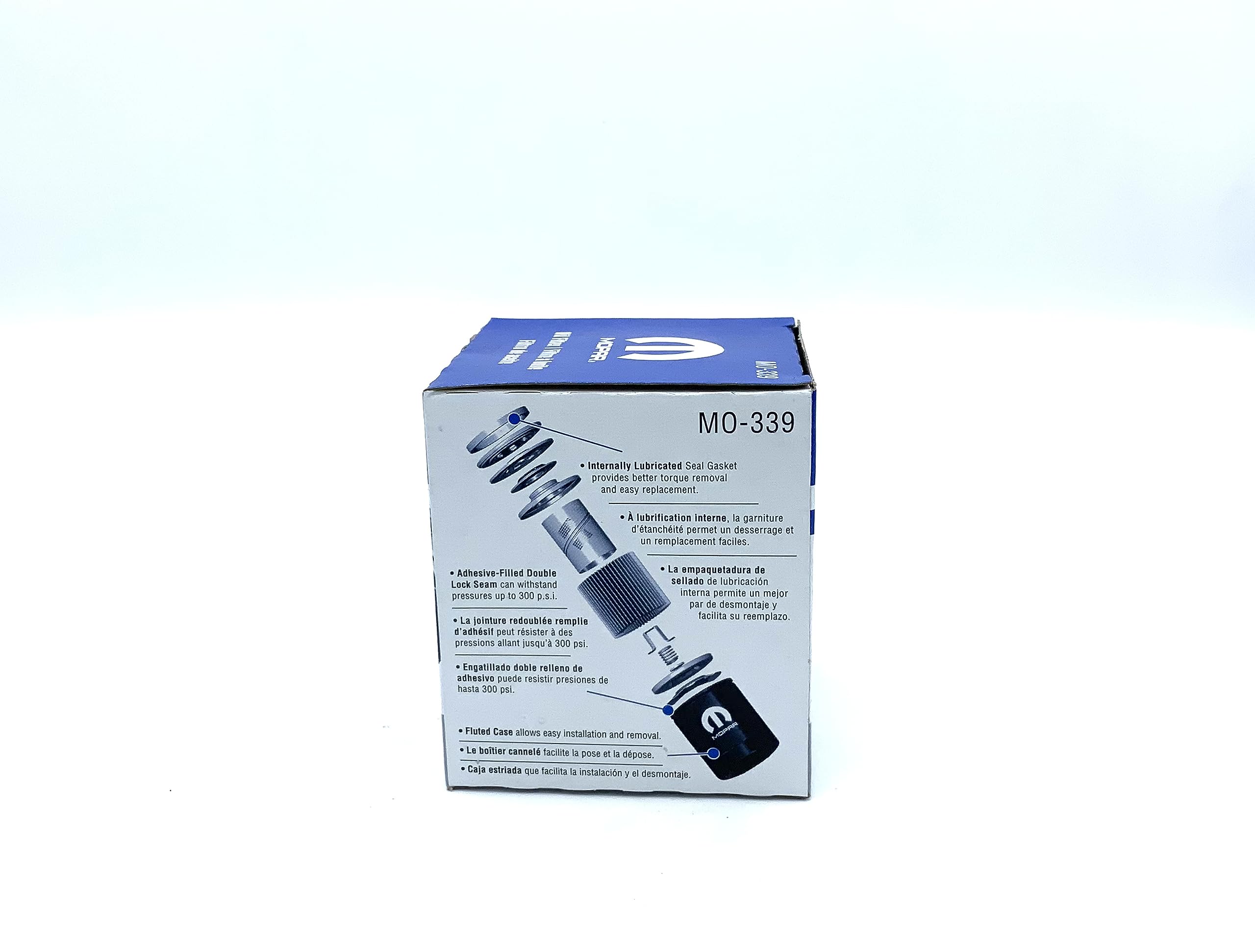 Mopar Oil Filter 4892339AA - Multi-Color, Resin Material, Compatible with Various Models