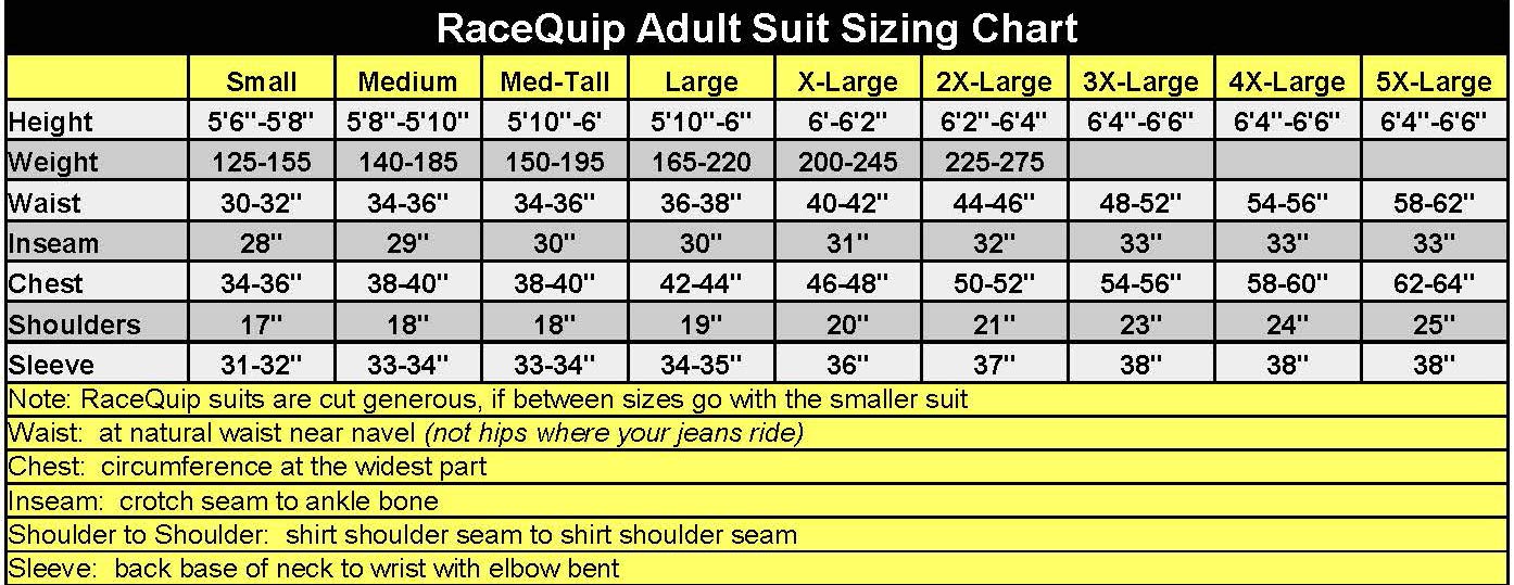 Racequip 110024Rqp 110 Series 1-Pc Driving Suit Sfi 3.2A/1 Blue/Black Medium-Tall