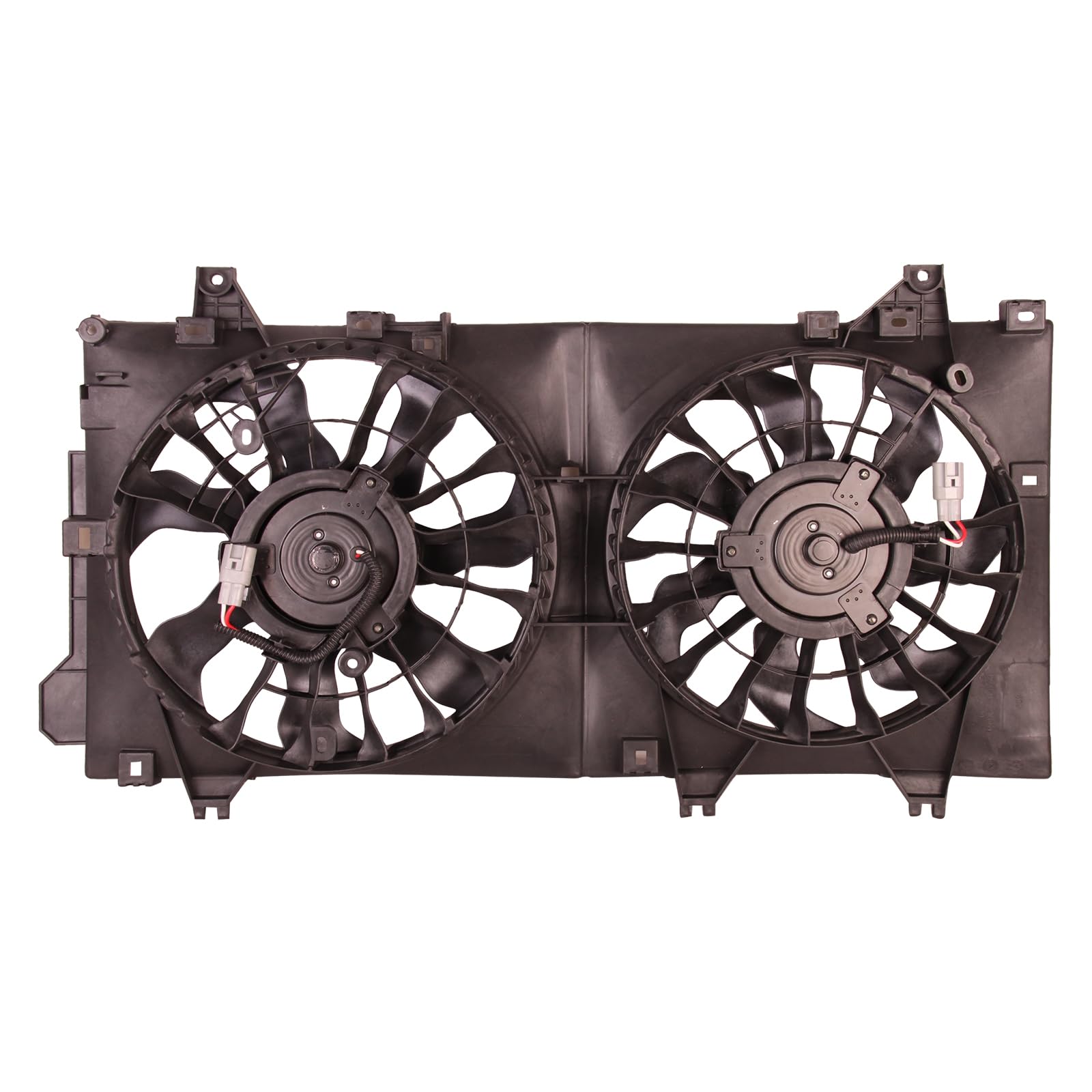 Torcia TYG Upgraded Radiator Cooling Fan Assembly for 2014-2018 Mazda 3 2.0/2.5L | Model WGFN408 | 2-Pin