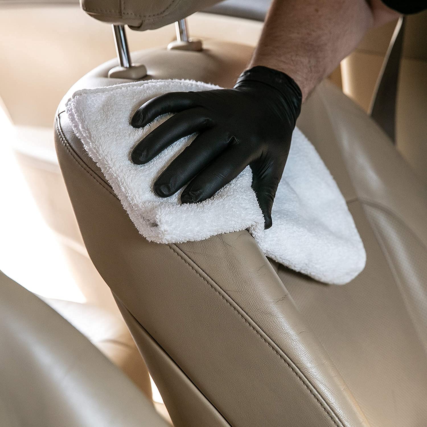 Meguiar's Professional Leather Cleaner & Conditioner D18001, 128 Fl Oz, Plastic, Factory Color, Automotive Leather Care