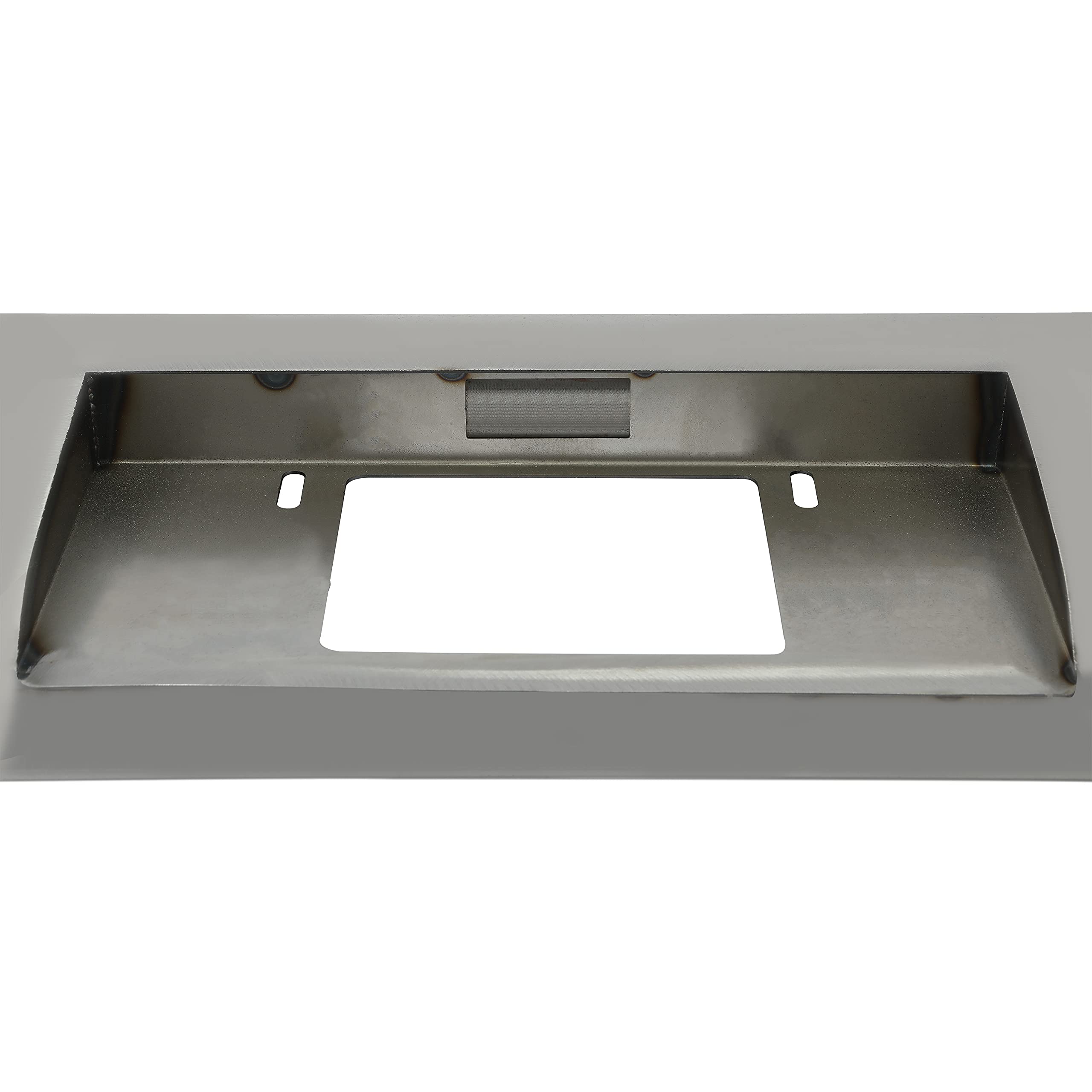 KUAFU Roll Pan for 1972-1993 Dodge D100 150 250 Trucks, Large, Alloy Steel, Bare-metal, Model BL1233