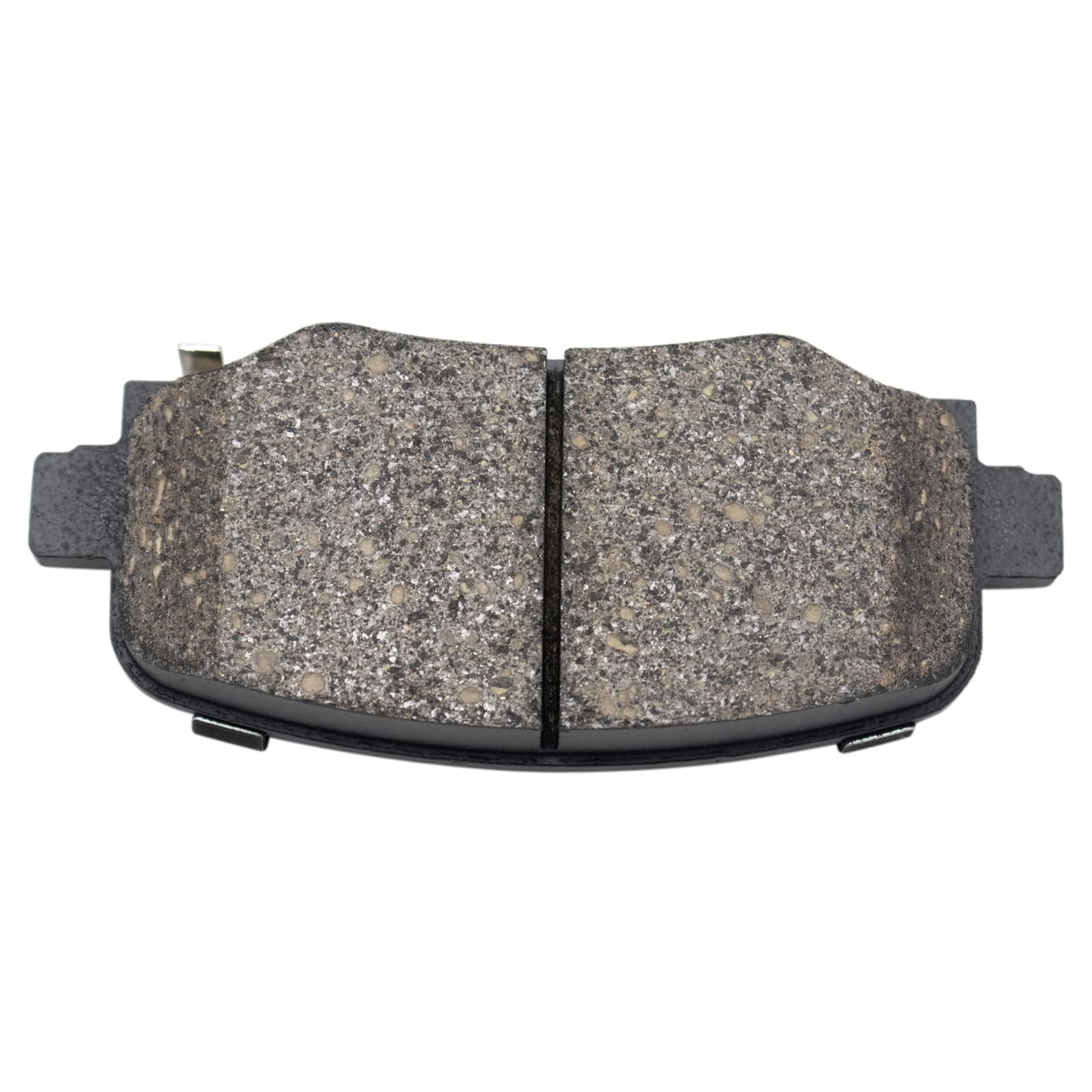 Trq Rear Brake Pad & Rotor Kit Brake Pads Brake Rotor Ceramic Premium G-Coated Compatible With 2016-2021 Fiat 500X 2015-2021 Jee
