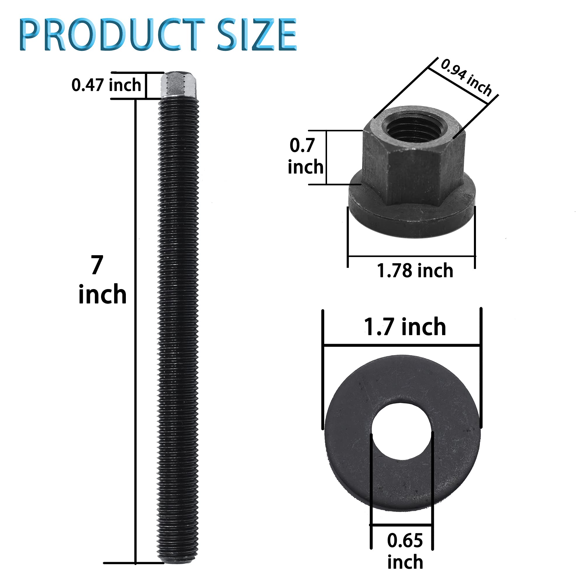 Seeboo Ls1 Harmonic Balancer Installation Tool Crank Pulley Install Tool 551141 Compatible With Gm 1997-Up V8 Ls/Ls1 Ls2 Ls3 Ls4