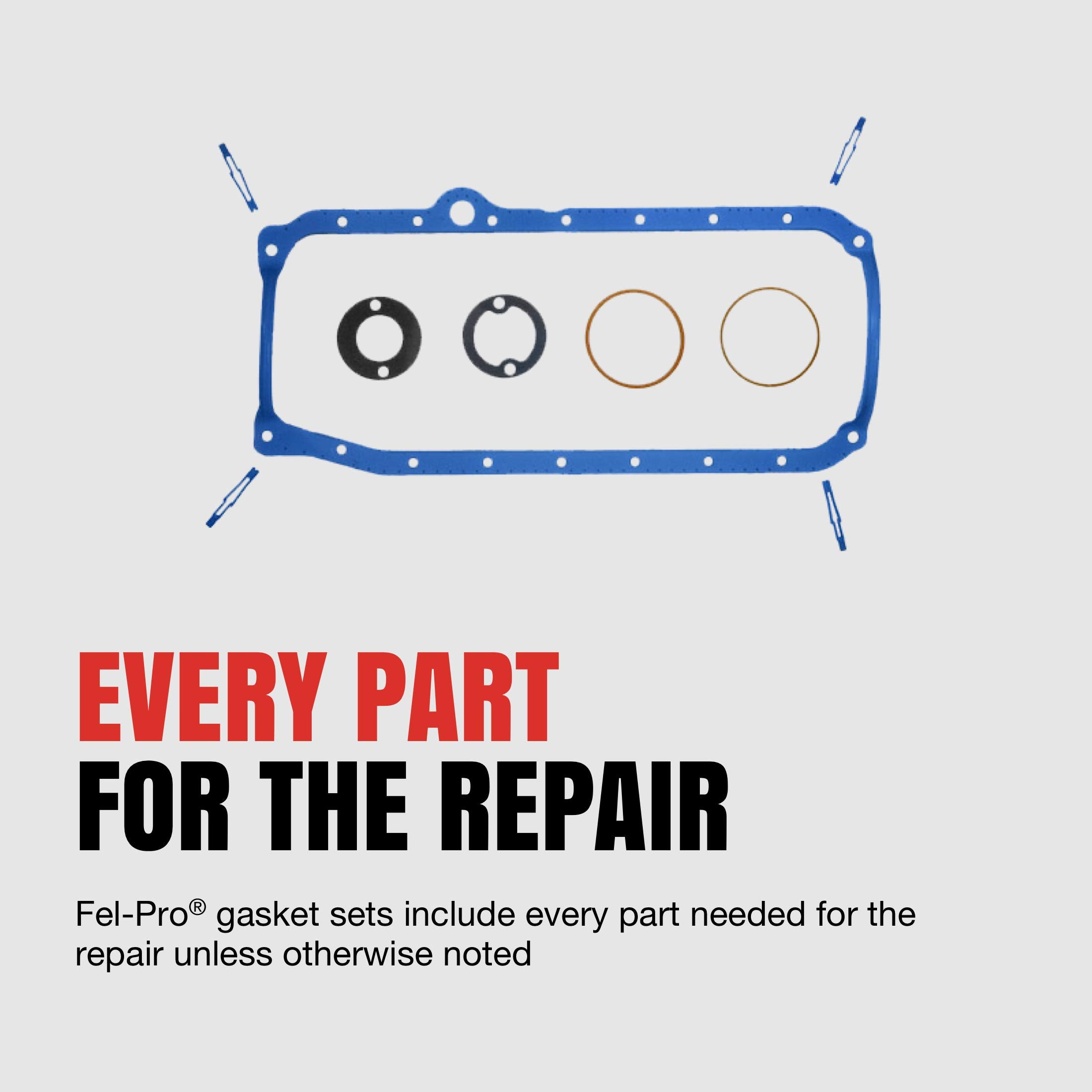 Fel-Pro Os 30709 R Engine Oil Pan Gasket Set For Dodge Ram 1500